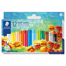 Staedtler 243 NC12 Noris Club Jumbo Oil Pastel (Pack of 12)