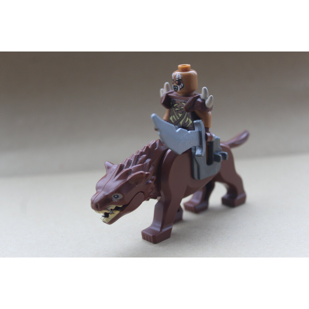 (Gundabad Orc Warg) Lord Of The Rings Hobbit Mini Figures Fit Lego