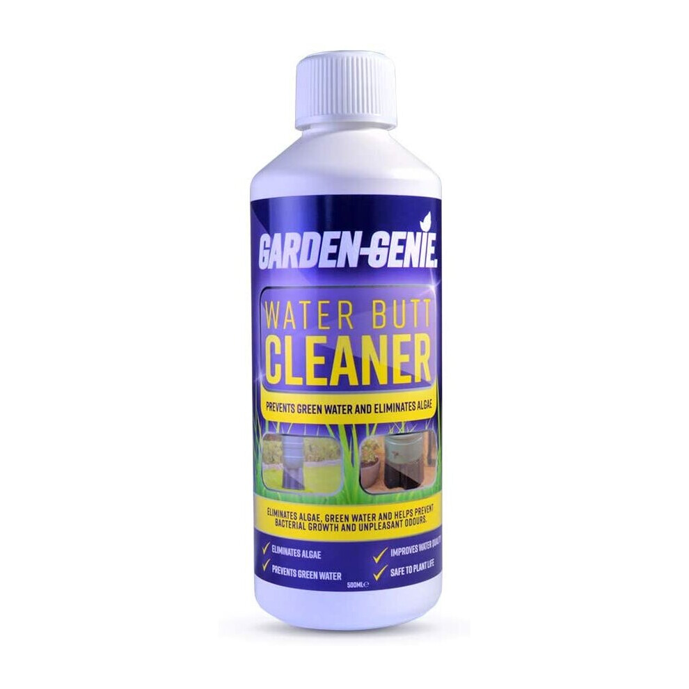 Garden Genie Water Butt Cleaner 500ml Eliminates Algae