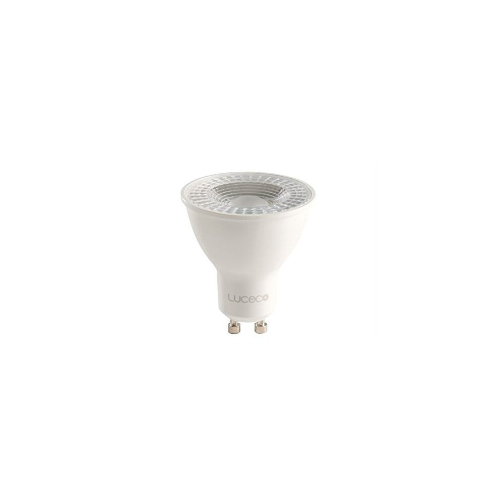 Luceco GU10 5 W LED Lamp 370 lm 2700 K Dimmable - Warm White, Pack of 5