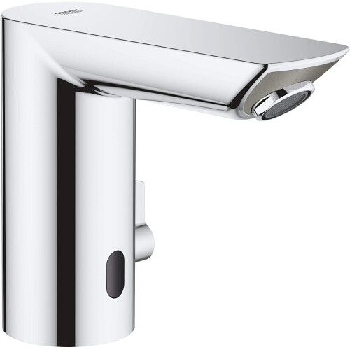 Grohe GROHE Bau Cosmopolitan E 36453000 Infrared Electronics for Washbasin DN 15 with Mixture and Variable Adjustable Temperature Limiter Chrome