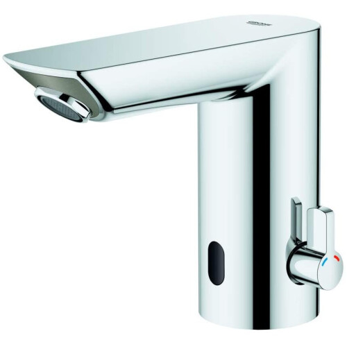 Grohe GROHE Bau Cosmopolitan E 36453000 Infrared Electronics for Washbasin DN 15 with Mixture and Variable Adjustable Temperature Limiter Chrome 1