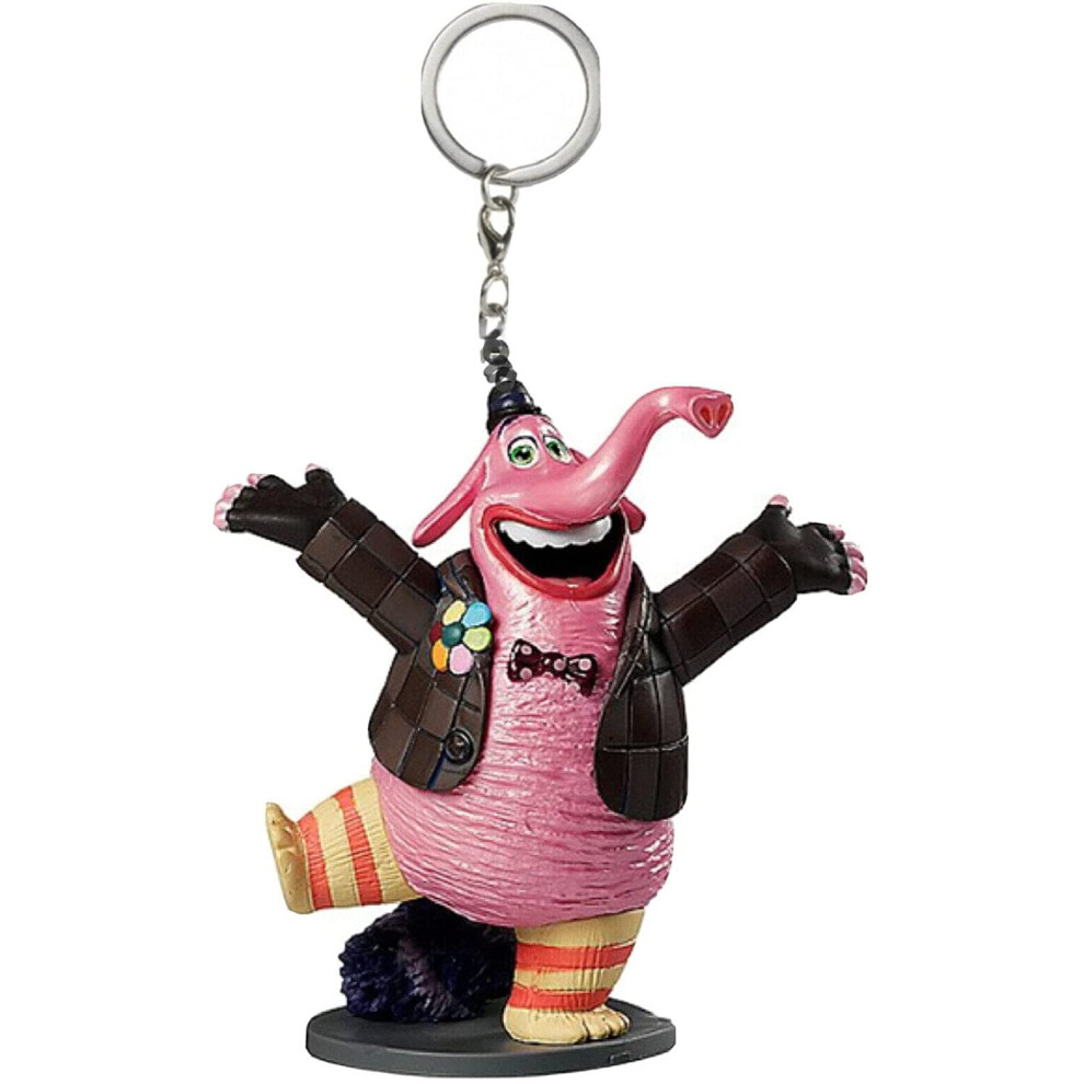 Disney Inside Out Bing Bong Elephant 3.5" Pvc Key Ring Keychain Figure