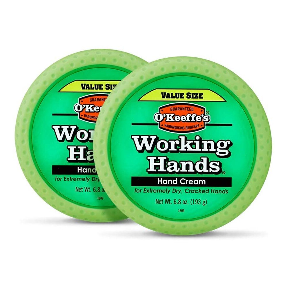 O'keeffe's Cream Working Hands Value Jar, 193G (Pack Of 2)