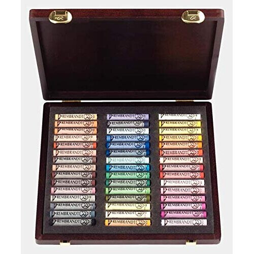 REMBRANDT 45 Pastéis Coffret de Madeira Tradicional P