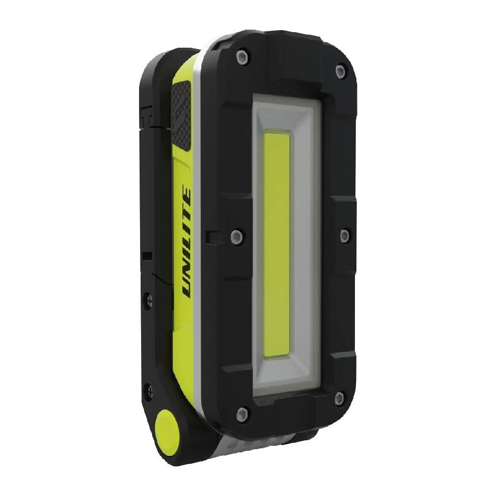 Uni-Lite Slr-1000 Usb Rechargeable High Power Led Folding Portable Work Task | 1000 Lumen | Strong Magnetic Base | Integrated Led Torch 300 Lm Light