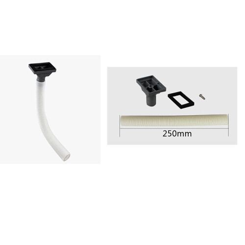 Upside Square Shape Sink Anti-overflow Device Overflow Joint Kitchen Bathroom 2