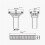 Upside Square Shape Sink Anti-overflow Device Overflow Joint Kitchen Bathroom 6
