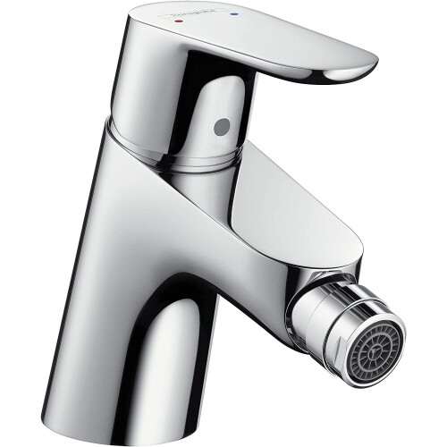 Hansgrohe hansgrohe Focus bidet tap, pop-up waste, chrome