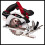 Einhell Einhell Ηλεκτρικό δισκοπρίονο μπαταρίας 165mm 18V TE-CS 18/165-1 Li Solo PXC ΜΟΝΟ ΚΩΔΙΚΟΣ 5