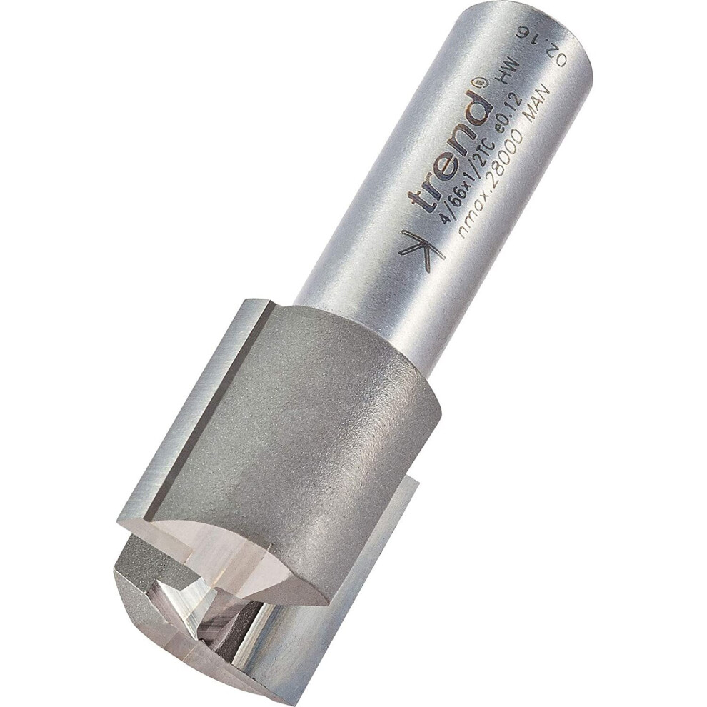Trend 4/66X1/2Tc Two Flute 22Mm Dia X 25Mm Cut