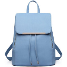 Miss Lulu Ladies Fashion PU Leather Backpack Rucksack Shoulder Bag