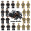 20 pièces de mini-figurines militaires, kit de construction compatible Lego 1