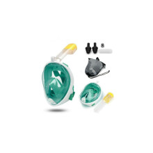 (Green, S/M) Snorkeling Mask Scuba Snorkeled Mask Anti-fog Swim