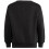 (2-3 Years, Black) Unisex Plain Black Jumper Crew Neck Sweatshirt 2