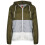 (9-10 Years, Khaki) Unisex Windbreaker Contrast Panel Raincoat 5-13 1