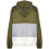 (9-10 Years, Khaki) Unisex Windbreaker Contrast Panel Raincoat 5-13 2