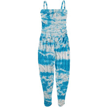 (13 Years, Blue) Girls Jumpsuit Tie Dye Print Trendy Fashion 5-13