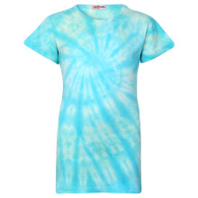 (13 Years, Blue) Girls T Shirt Tie Dye Blue Trendy Summer Tank Tees