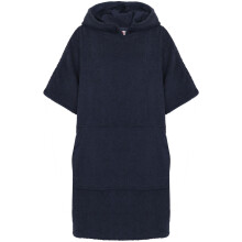 (2-5 Years, Navy) Kids Unisex Towel Poncho Bathrobe Soft Beach Bath