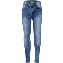 (11-12 Years, Light Blue) Boys Tie Dye Black Denim Jeans Comfort Stretch Pant
