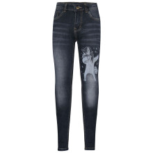 (5-6 Years, Black) Kids Boys Jeans Designer Unicorn Dab Denim Pants