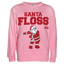 (11-12 Years, Baby Pink) Kids Christmas Baby Pink Jumper Ya Filthy Animal