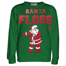 (2-3 Years, Green) Kids Girls Christmas Green Jumper Ya Filthy Animal
