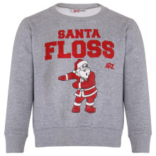 (7-8 Years, Grey) Kids Girls Christmas Grey Jumper Ya Filthy Animal