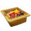 (600mm, 2 Baskets ) Pull Out Wicker Baskets Kitchen Storage Larder Base Unit  Beech Runners 11