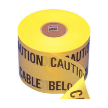 Newlec NLUGTAPEN Underground Warning Tape CAUTION ELECTRIC CABLE BELOW