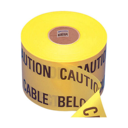 Newlec NLUGTAPEN Underground Warning Tape CAUTION ELECTRIC CABLE BELOW