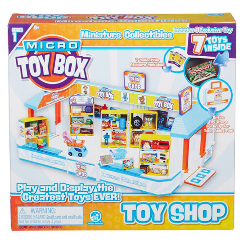 Micro Toy Box Toy Shop Playset 1