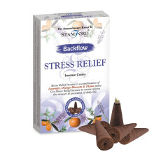 37466 Stamford Backflow Incense Cones - Stress Relief - Set of 12