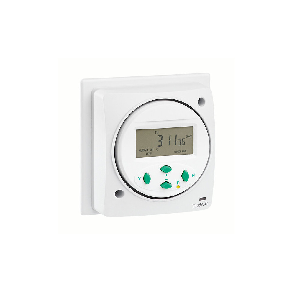 Greenbrook T105A-C Electronic Socket Box Mounted Time Switch - 7 Day