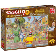 Jumbo, Wasgij, Retro Original 6 - Blooming Marvellous!, 1.000 Teile Sammel-Puzzle für Erwachsene