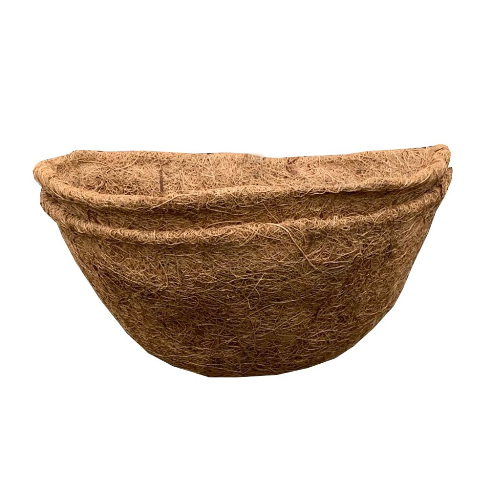 Pack of 2 Coco Wall Basket Garden Planter Liners (30cm)