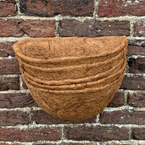 Selections Pack of 5 Coco Wall Basket Planter Liner (30cm) 1