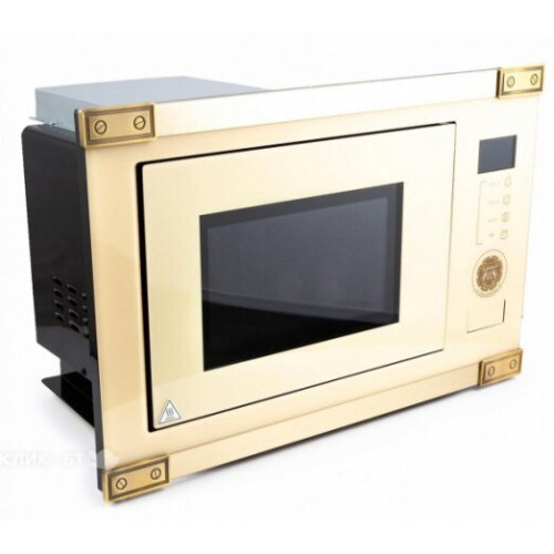 Kaiser Kaiser Art Deco Built In 900W Mutli-Functional Microwave Oven - Ivory 1