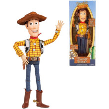 40 cm Pixar Toy Story 4 Sherif Woody Cowboy Can Talk Sound and Light