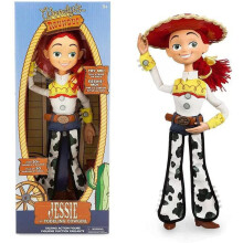 PLMT Pixar Toy Story 3 4 Talking Woody Jessie Action Figures Fabric