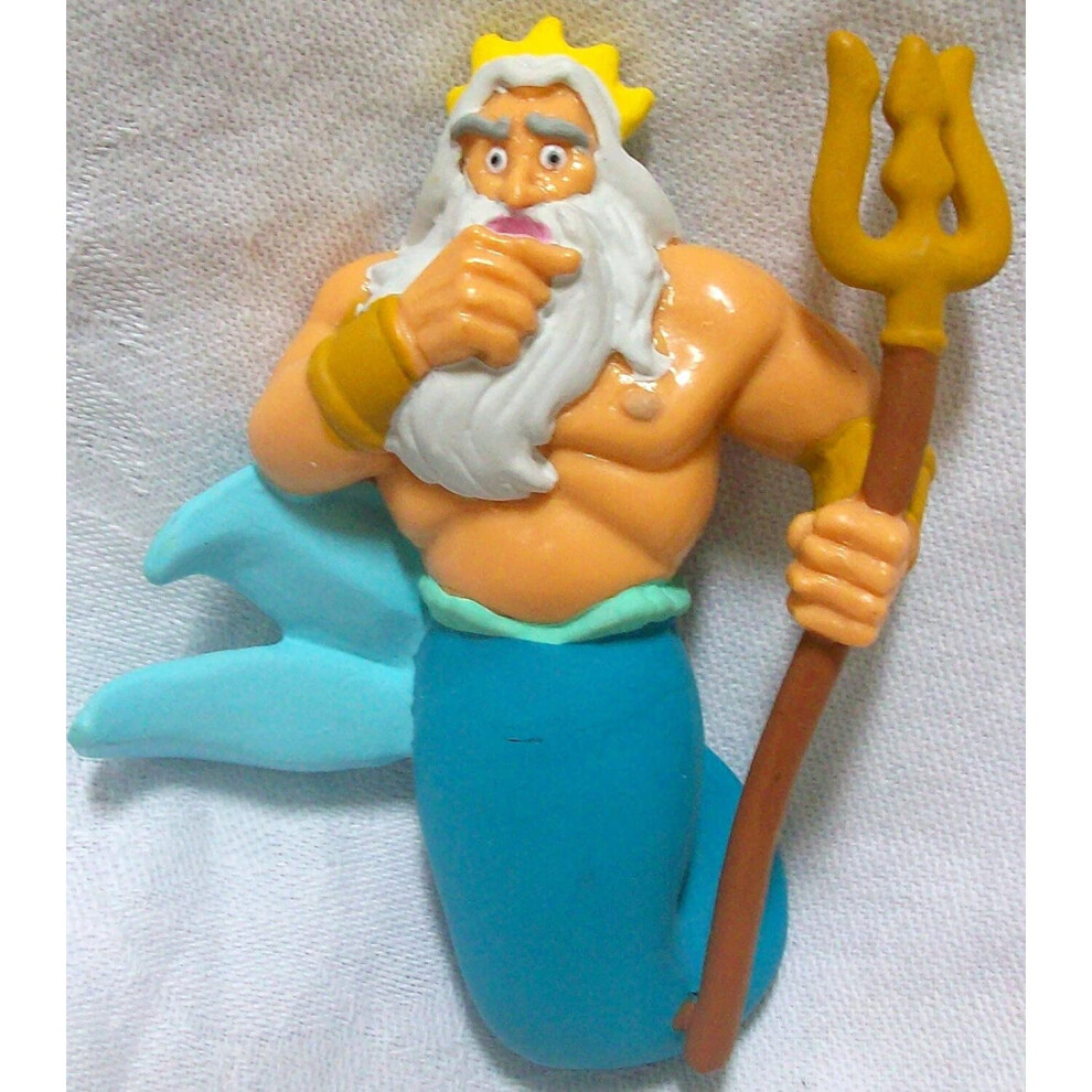 Disney Little Mermaid Ariel King Triton 4 Figure Doll Toy Cake on OnBuy