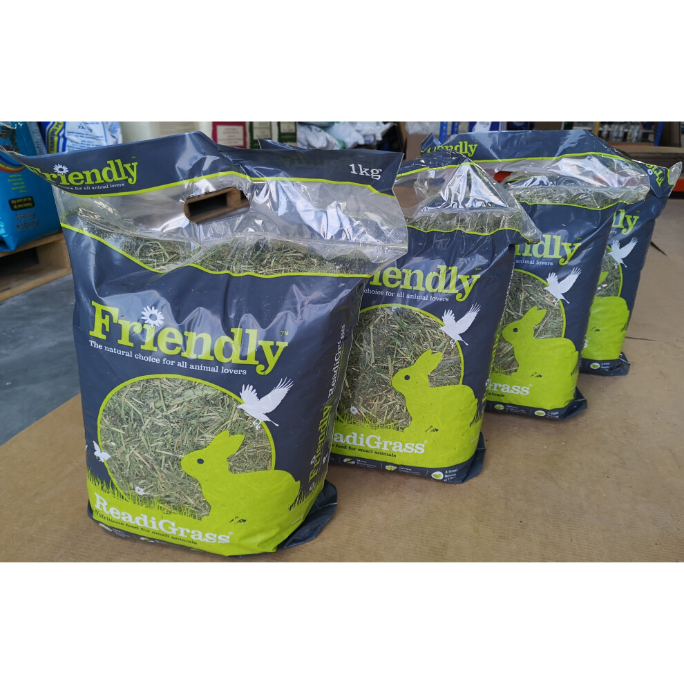 Readigrass (Green) 4x 1Kg - Nutritious Feed For Small Animals