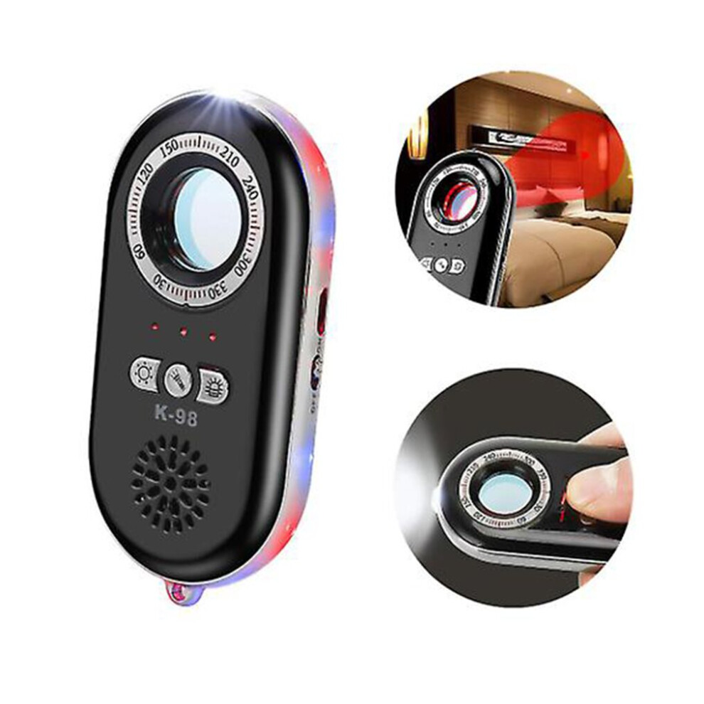 Anti-Spy Hidden Camera Detector Anti-Sneak Camera Detector Burglar Alarm Ultrasonic Hidden Camera 6196543698706