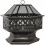 Fire Pit BBQ Firepit Brazier Stove Patio Heater Grill Garden Hexagonal 5