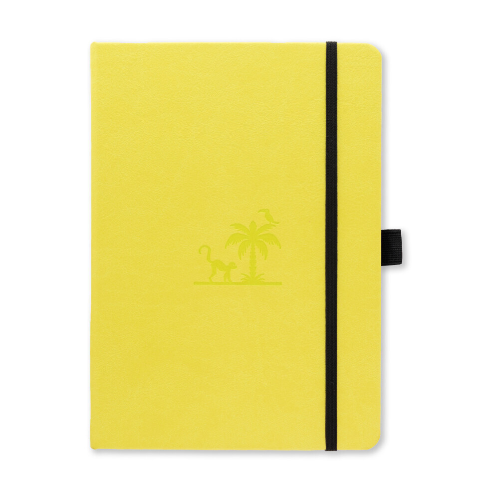 Dingbats* Notebooks (Lime Yasuni, Dotted With Bullet Journaling Features) D50