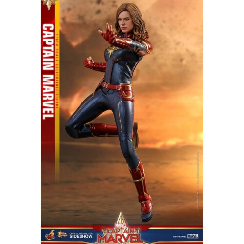 Hot Toys Figur Hot Toys MMS521 - Marvel Comics - Captain Marvel - Captain Marvel Standard Version