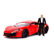 Lykan Hypersport Dom's Car With Working Lights 1:18 scale Jada Diecast Model Car