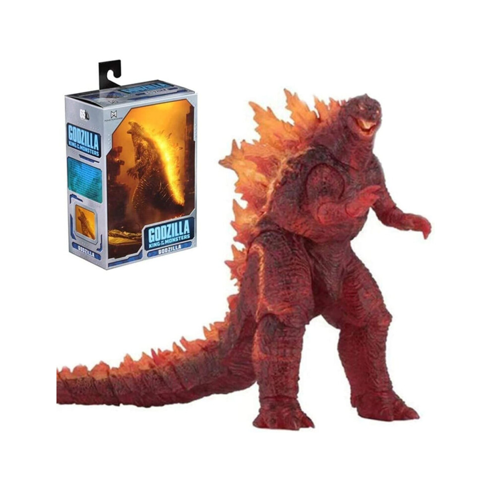 Godzilla 12 Inch Head-to-Tail Burning Edition Poseable Figure from Godzilla King of the Monsters - NECA 42891