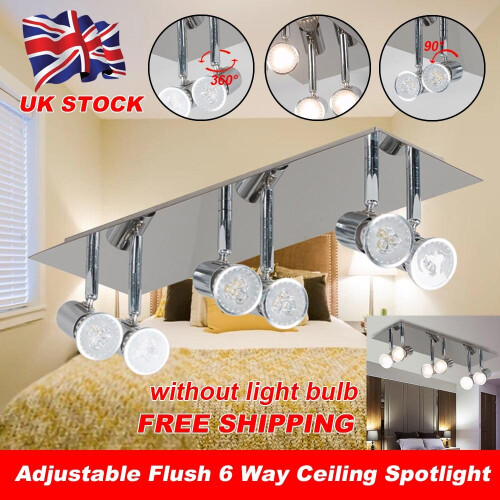 6 way on sale ceiling spotlight